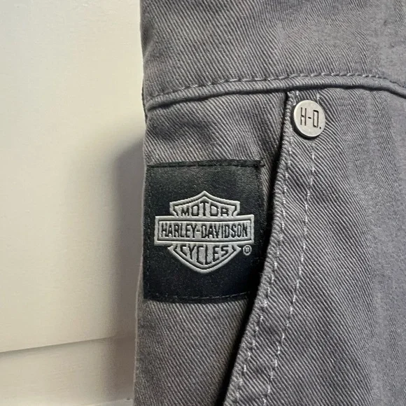 Harley-Davidson Work Carpenter/Cargo Pants Size Men’s 40 Color Dark Gray